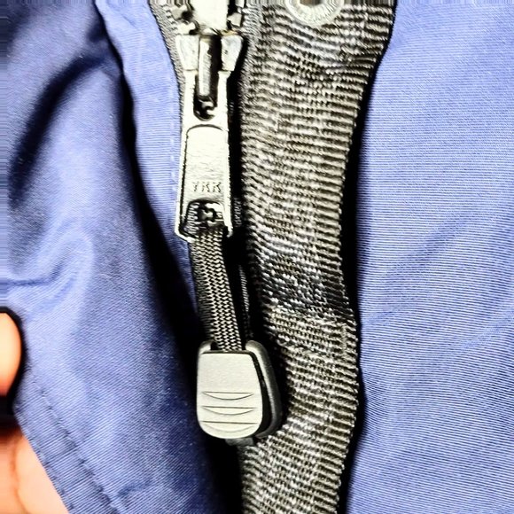 Columbia Challenge Series 90s Core Gray 2-Piece Polar Fleece w/Nylon Jacket SZ M - Picture 7 of 16